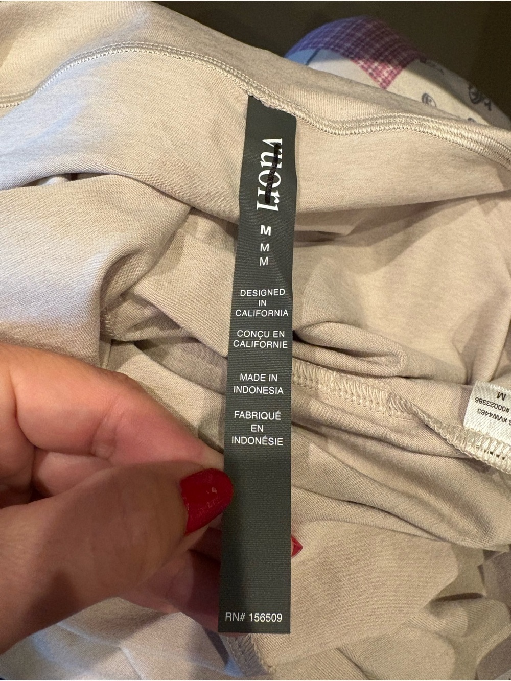 NWT~Vuori Women Escru Heather Halo Easy Wideleg Pants Size Medium - Picture 5 of 9